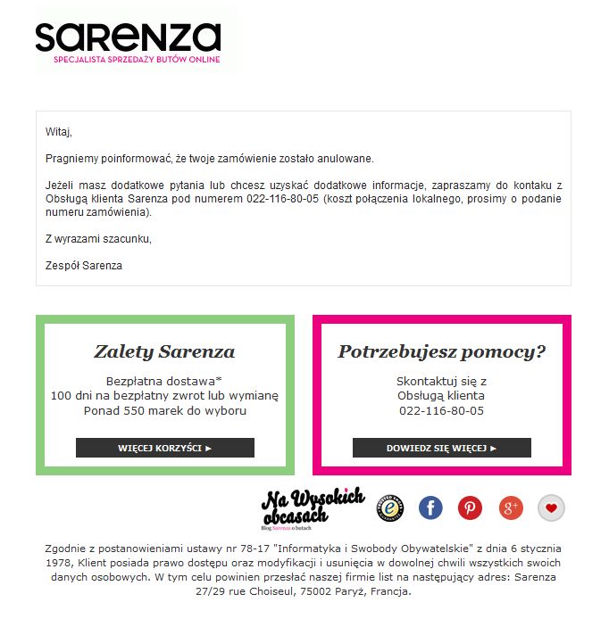 sarenza-mail