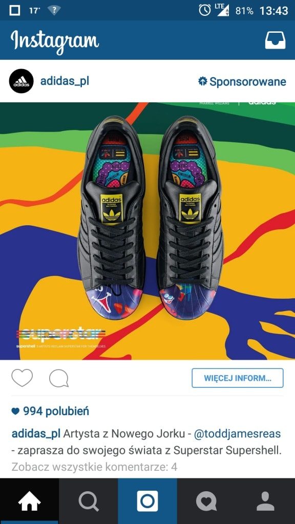 reklama Adidas