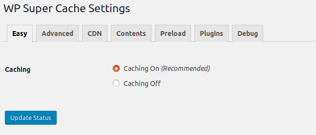 wp super cache