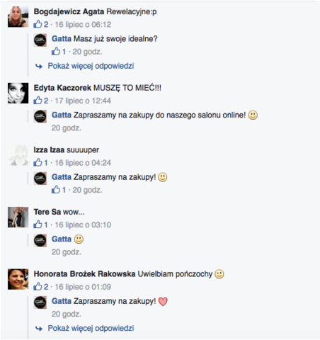komunikacja na facebooku